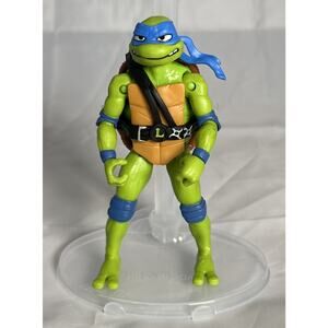 TMNT Leonardo Making Of A Ninja Target Figure Glow Turtle Loose No Swords 4”